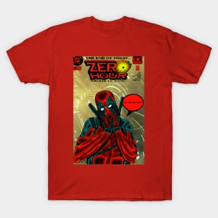 #Deafpool Zero Hour Spoof T-Shirt